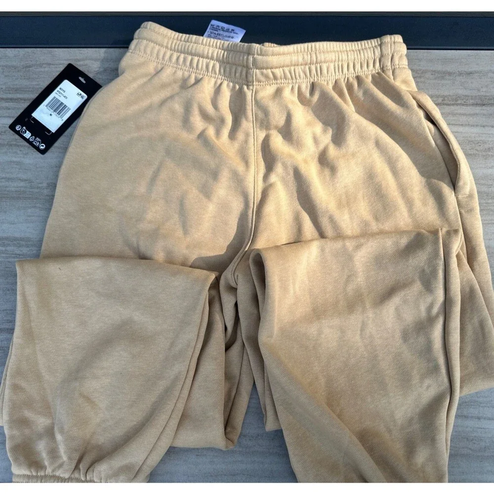 NWT Converse All Star Chuck Taylor Athletic Pants Brown Joggers Boys M 9-10